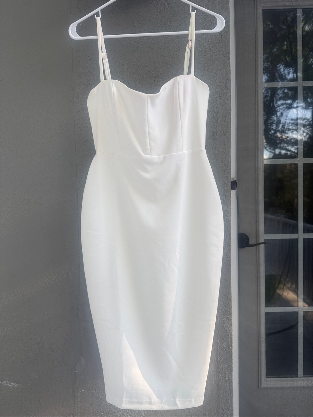 Nookie Allure Midi Dress White